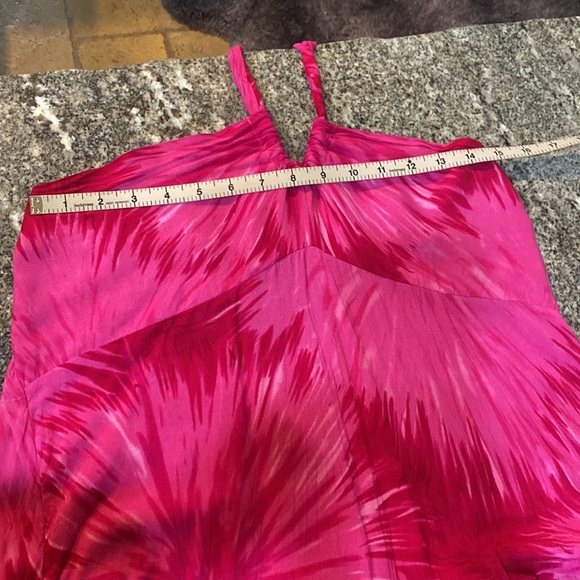 Jackie K 80’s Polynesian Hawaiian Dress size M/L - Picture 9 of 11